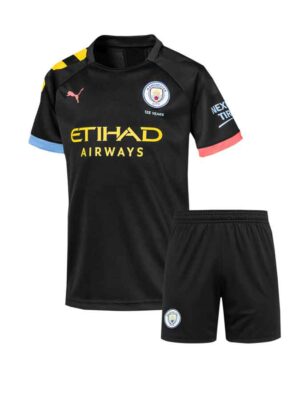 Manchester City Away Retro Jersey With Shorts 2019-20