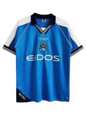 Manchester City Home Retro Jersey 1999-01