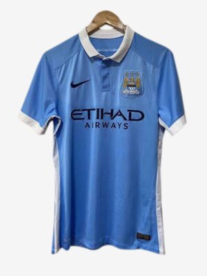 Manchester City Home Retro Jersey 2015-16