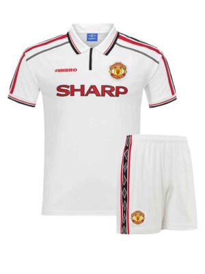 Manchester United Third Retro Jersey With Shorts 1998-99