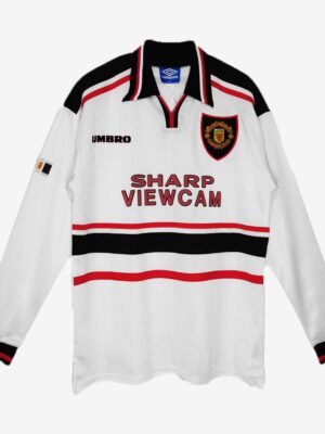 Manchester United Away Retro Jersey 1998-99 Long Sleeves