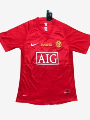Manchester United Home Retro Jersey 2007-08