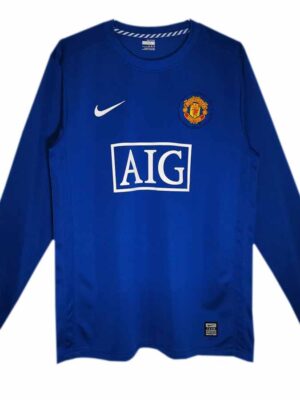 Manchester United Third Retro Jersey 2008-09 Long Sleeves