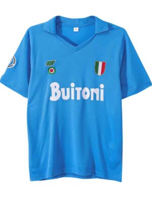 Napoli Home Maradona Retro Jersey 1987-88