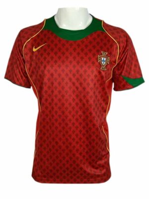 Portugal Home Retro Jersey 2004 Euro