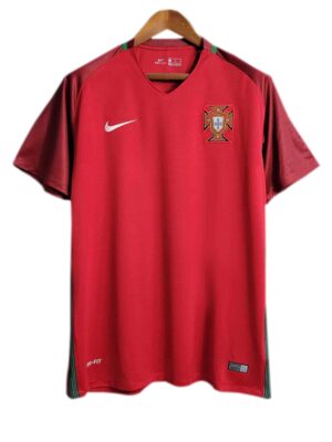 Portugal Home Retro Jersey Euro 2016