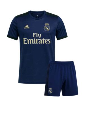 Real Madrid Away Retro Jersey With Shorts 2019-20