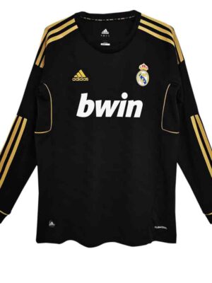 Real Madrid Away Retro Jersey 2011-12 Long Sleeves