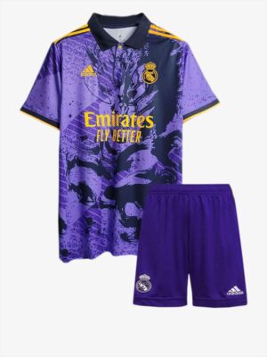 Real Madrid Purple Special Edition Jersey With Shorts 23-24