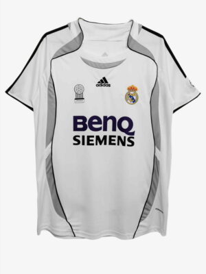 Real Madrid Home Retro Jersey 2006-07