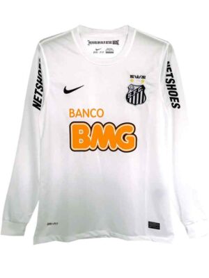 Santos FC Home Retro Jersey 2011-12 Long Sleeves