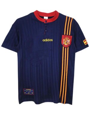 Spain Away Retro Jersey 1996 Euro